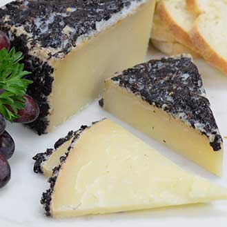 Sheep Milk Cheese Aged in Tempranillo Wine Grapes