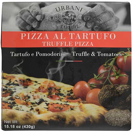 Cherry Tomato and Black Italian Summer Truffles Pizza Photo [2]