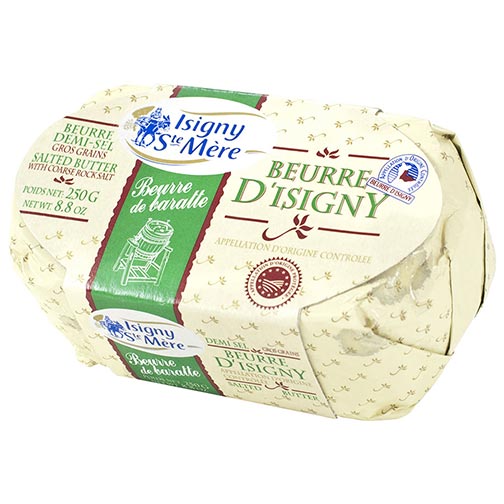 Isigny Beurre De Baratte Butter, Salted By Isigny From France - Buy ...