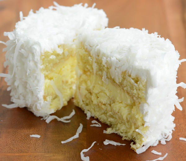Divine Coconut Cream Mini Cakes