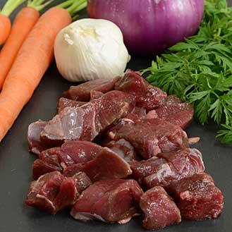 Diced Elk Stew Meat | Gourmet Food Store