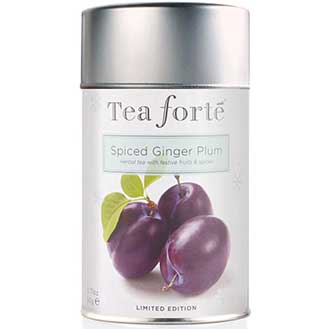 Tea Forte Spiced Ginger Plum Herbal Tea - Loose Leaf Tea