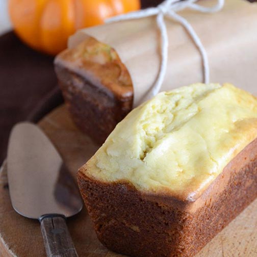 Pumpkin Cream Cheese Icing Spice Bread Recipe Photo [1]