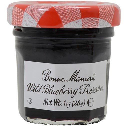 Bonne Maman Wild Blueberry Preserves - Mini Jars Photo [1]