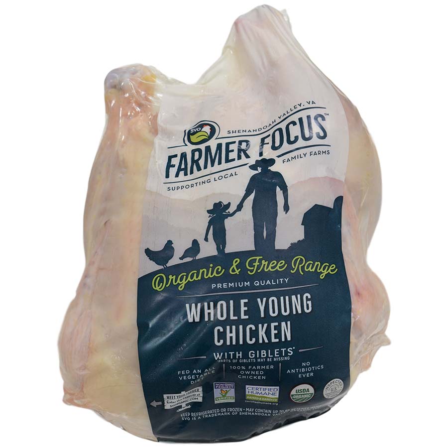 True Goodness Organic Whole Young Chicken