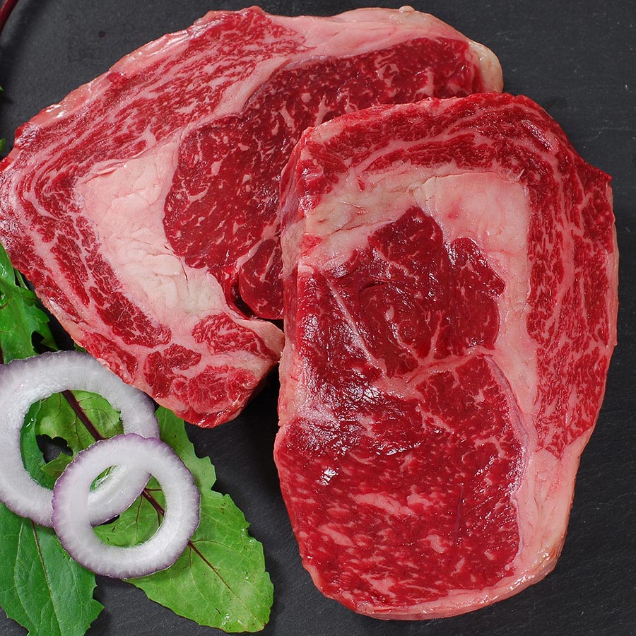 Wagyu Ribeye Steaks Beef Rib Steak Gourmet Food Store