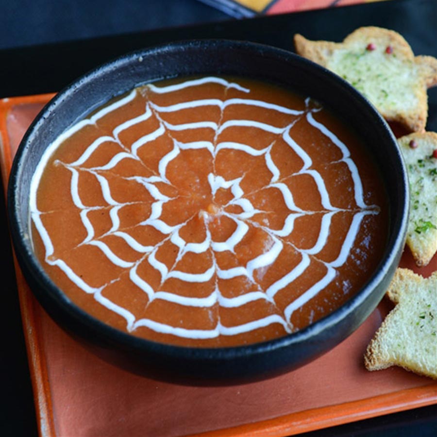 Spiderweb Soup Halloween Recipe  Gourmet Food Store