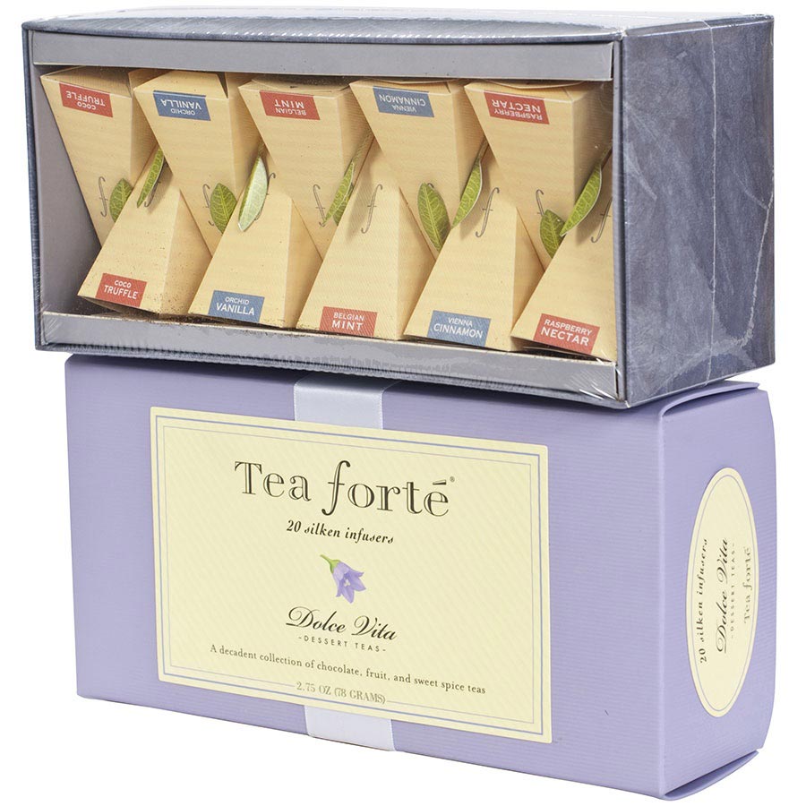 Tea Forte Ribbon Gift Box in Dolce Vita by Tea Forte from USA buy