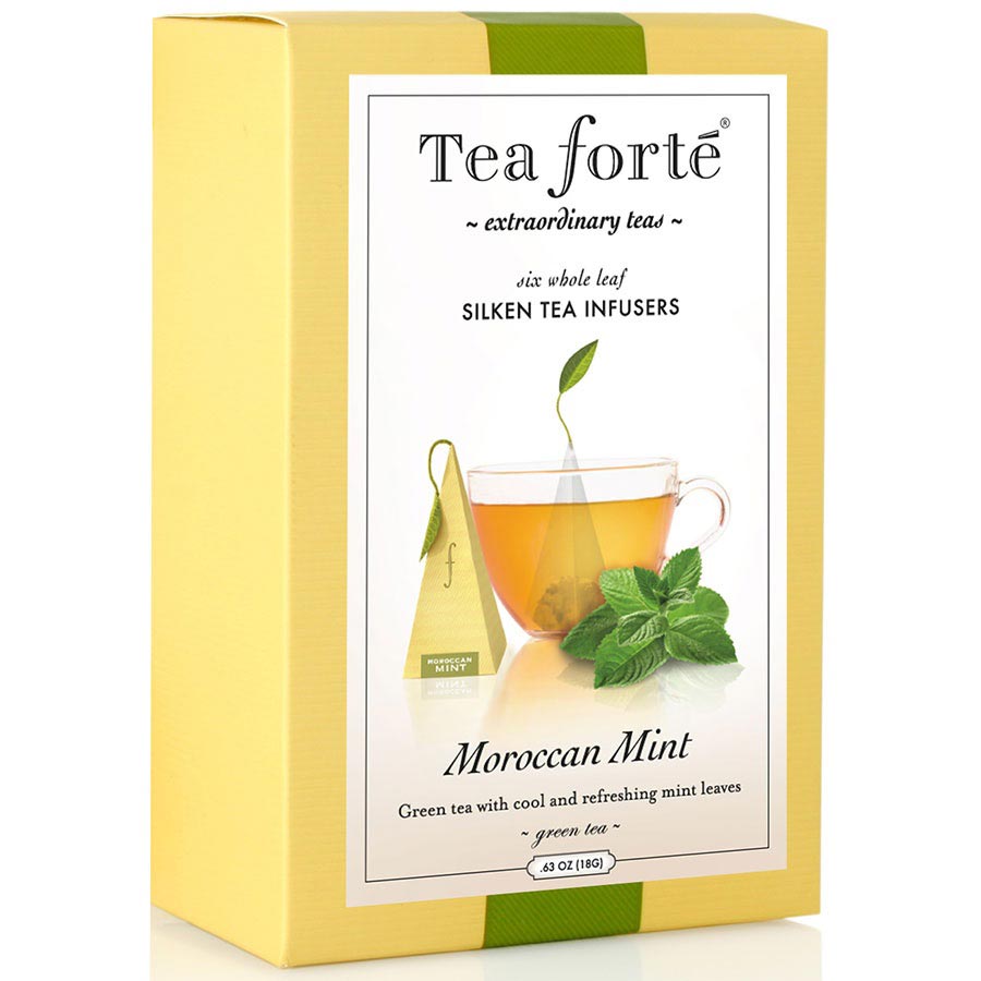 Tea Forte | Moroccan Mint Tea Bags | Tea for Digestion