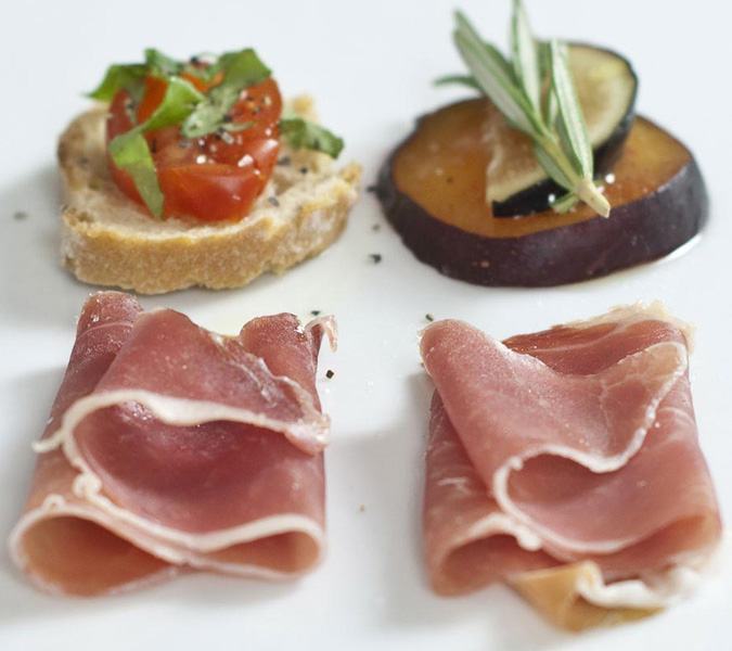 Italian Prosciutto with Bruschetta, photo by Gourmet Food Store