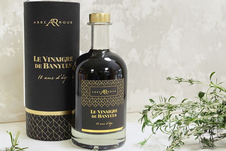 Bottle of banyuls vinegar, photo by Gourmet Food Store