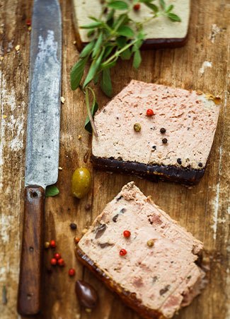 delicious pate top view image