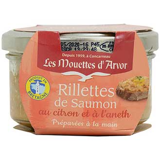 Smoked Salmon Rillettes with Lemon and Dill