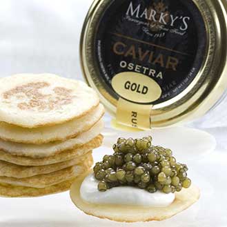 Osetra Golden Caviar Gift Set