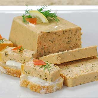 Smoked Salmon And Spinach Mousse Pate