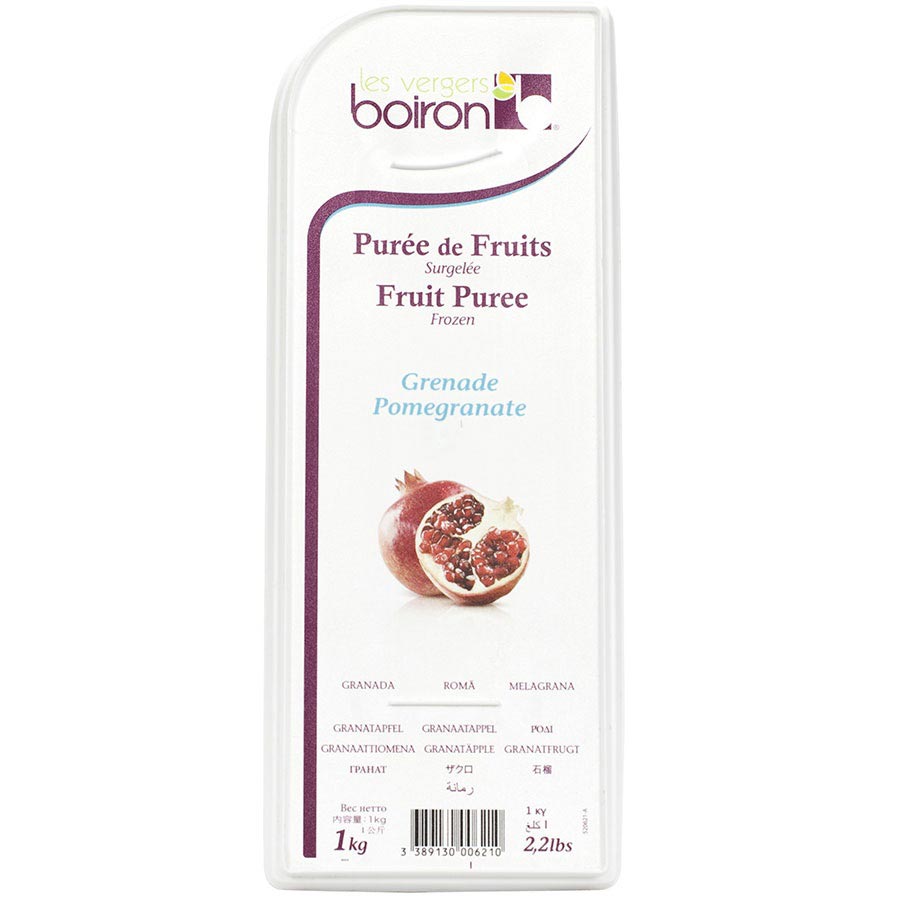 Pomegranate Fruit Puree By Boiron From France Buy Baking And Pastry Online At Gourmet Food Store