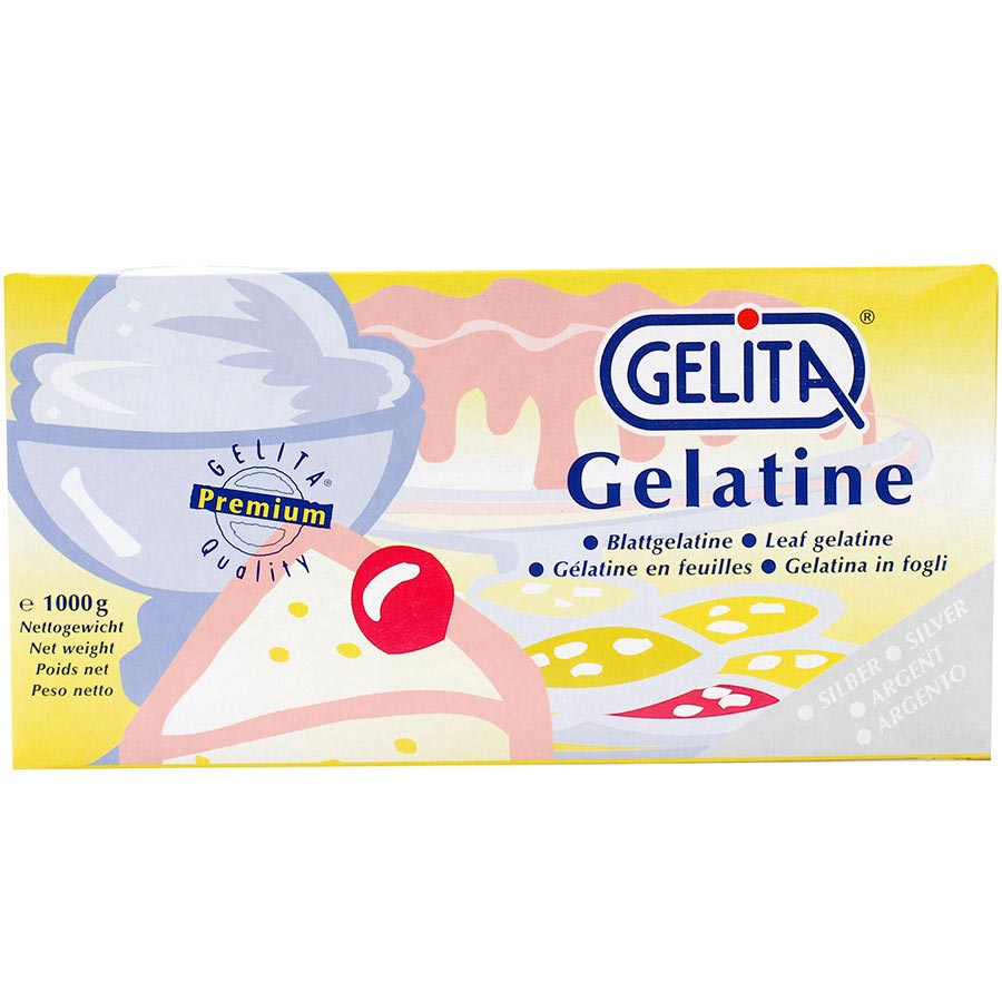 Silver Leaf Gelatine Sheets By Gelita Buy At Gourmet Food Store