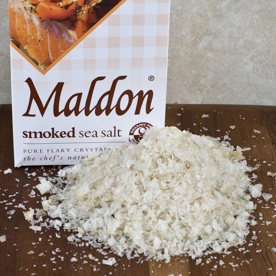 Maldon Sea Salt, Smoked, Flakes - 4.4 oz