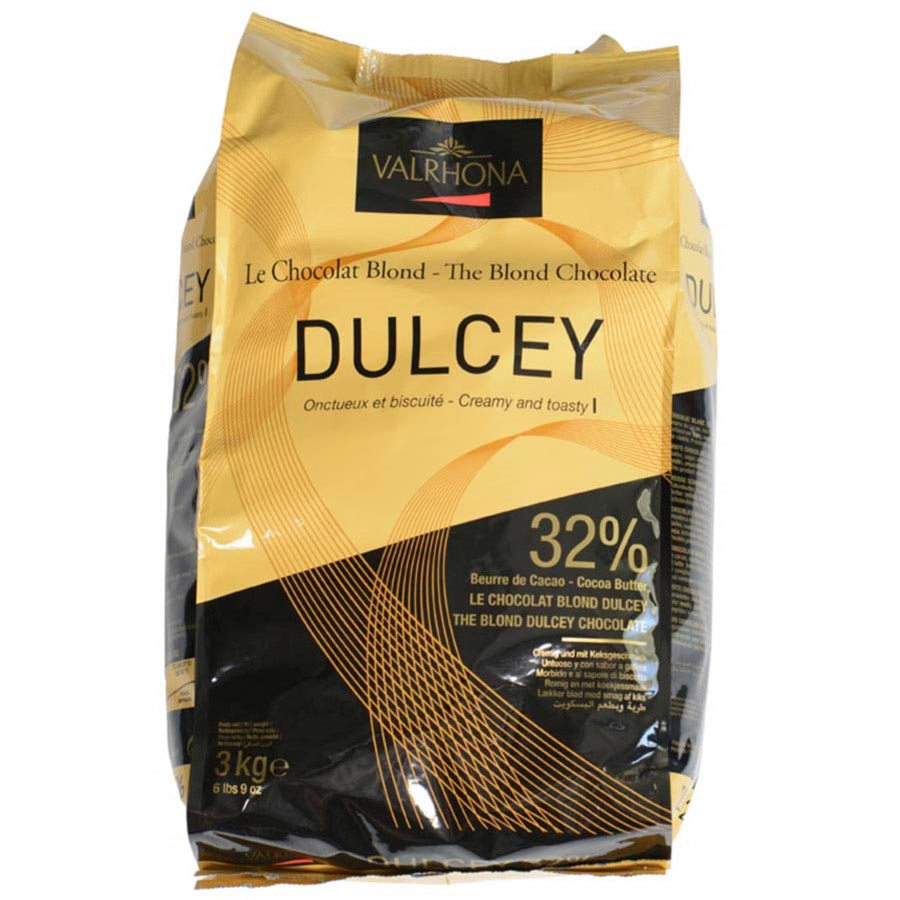 Tablette de chocolat blond Dulcey Valrhona 32%