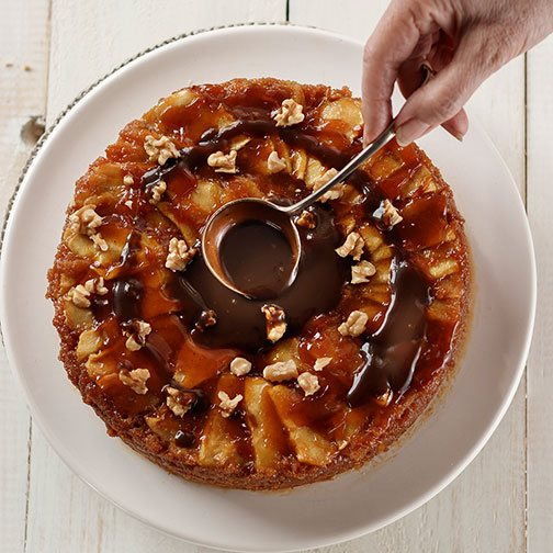 Caramel Upside Down Cake Recipe  | Gourmet Food Store Photo [1]