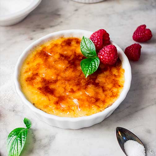 Coconut Crème Brulée Recipe - Gourmet Food Store Photo [1]