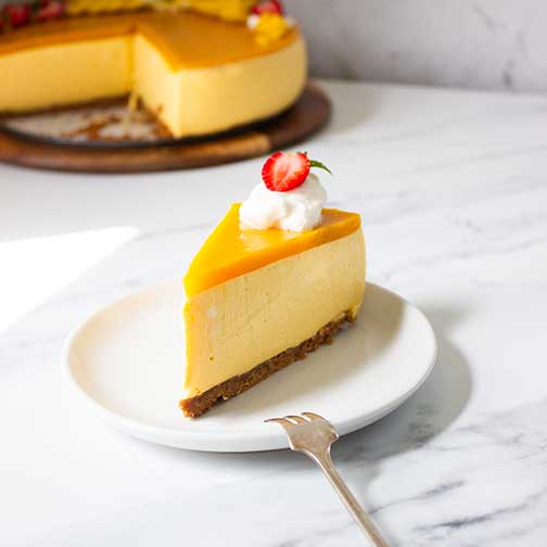 Mango Cheesecake Recipe - Gourmet Food Store Photo [1]