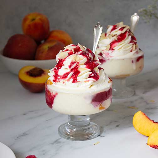 Peach Melba Recipe - Gourmet Food Store Photo [1]